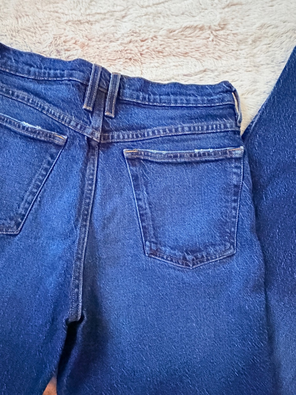 🖤 Frame Le High 'N' Tight Wide Leg Jeans Anthropologie Dark Wash 100% Cotton 28 - Picture 13 of 16